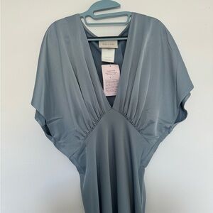 COPY - NWT BHLDN Leila dress- dusty blue size 10